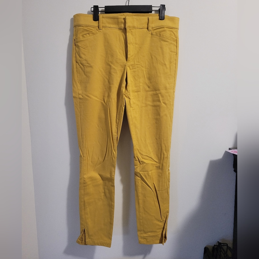 Mustard yellow pants